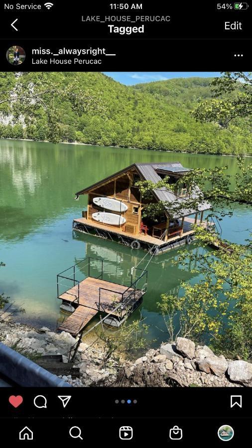 Lake House Perucac Rastiste Buitenkant foto